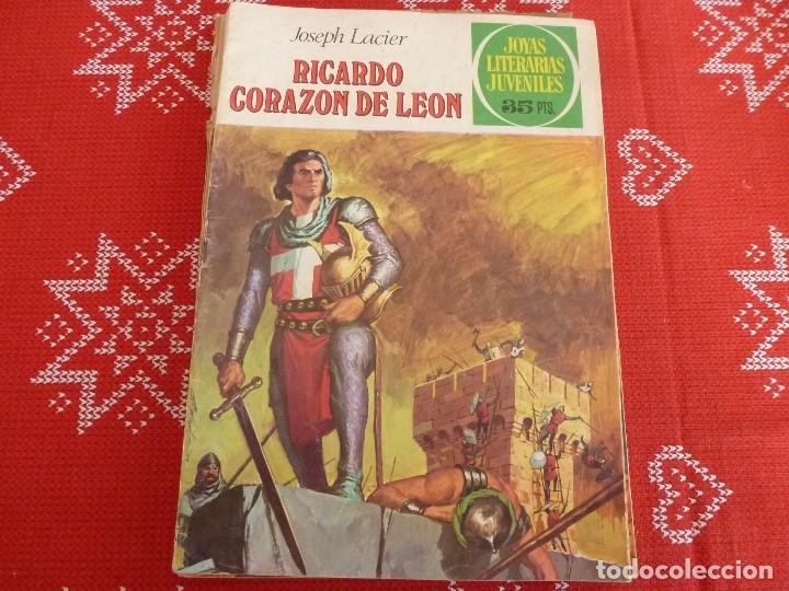 Tebeos: COMIC JOYAS LITERARIAS-N&ordm;: 19 RICARDO CORAZ&Oacute;N DE LE&Oacute;N. - Foto 1