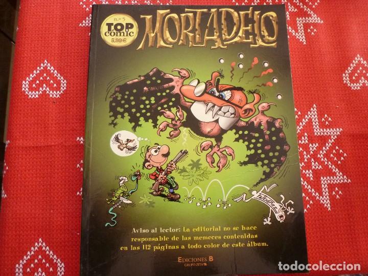 Tebeos: (XM)COMIC-TOP COMIC NUMERO 5: MORTADELO - Foto 1