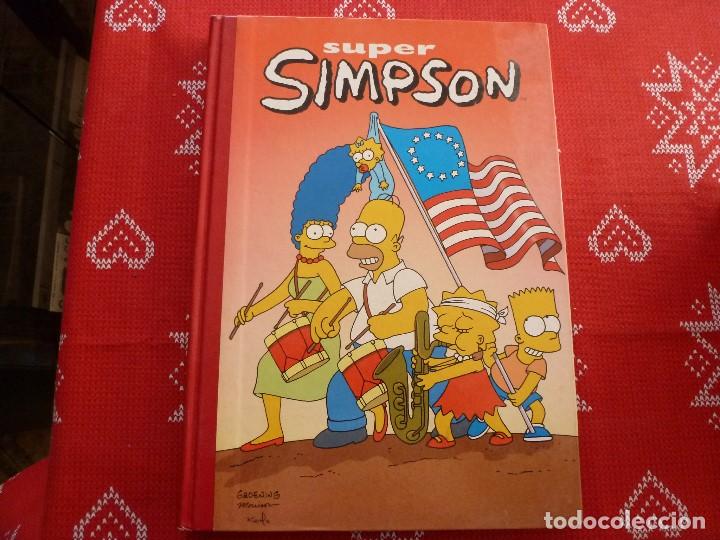 Tebeos: (XM)COMIC-SUPER HUMOR SIMPSON N&ordm;:4-EDICIONES B DE 1996. - Foto 1