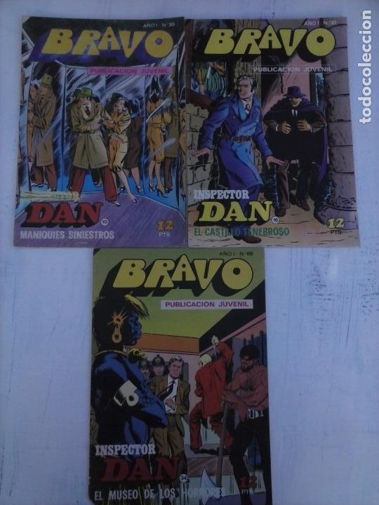 Tebeos: BRAVO INSPECTOR DAN N&ordm;S 10 - 16 - 34 - Foto 1