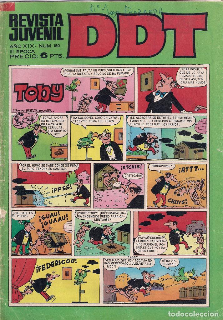 Tebeos: DDT 3&ordf; &eacute;poca. n&ordm; 180 - Foto 1