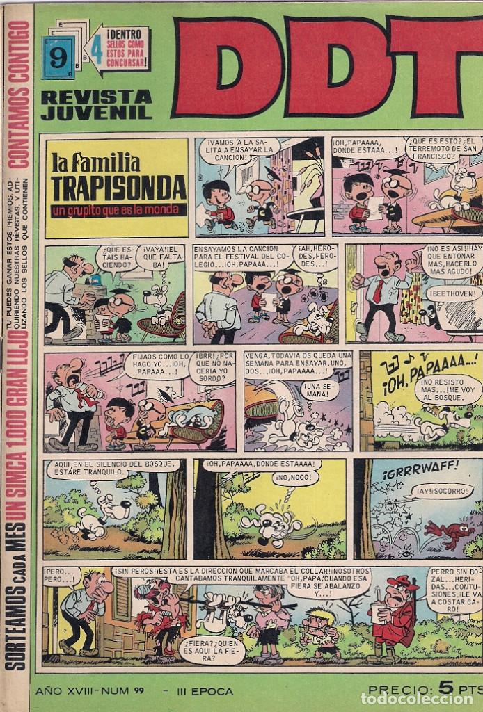 Tebeos: DDT 3&ordf; &eacute;poca. n&ordm; 99 - Foto 1