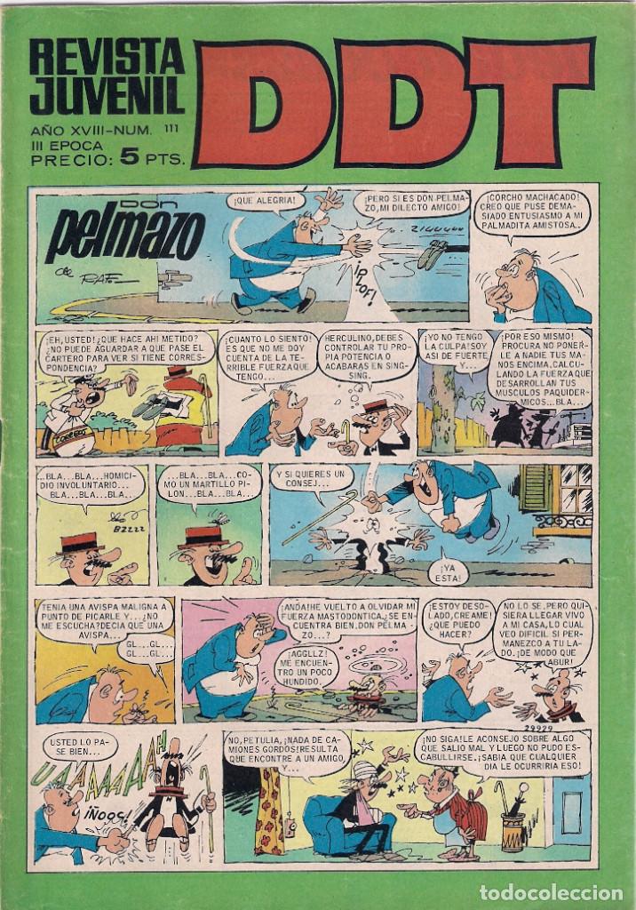 Tebeos: DDT 3&ordf; &eacute;poca. n&ordm; 111 - Foto 1