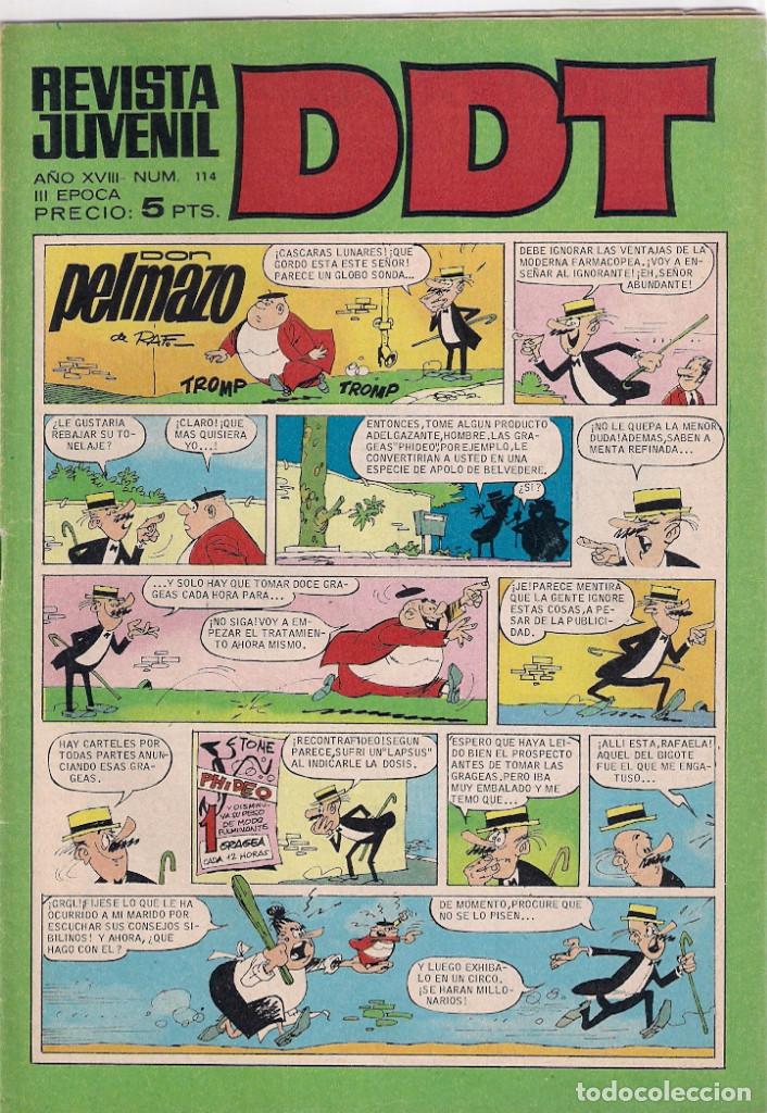 Tebeos: DDT 3&ordf; &eacute;poca. n&ordm; 114 - Foto 1