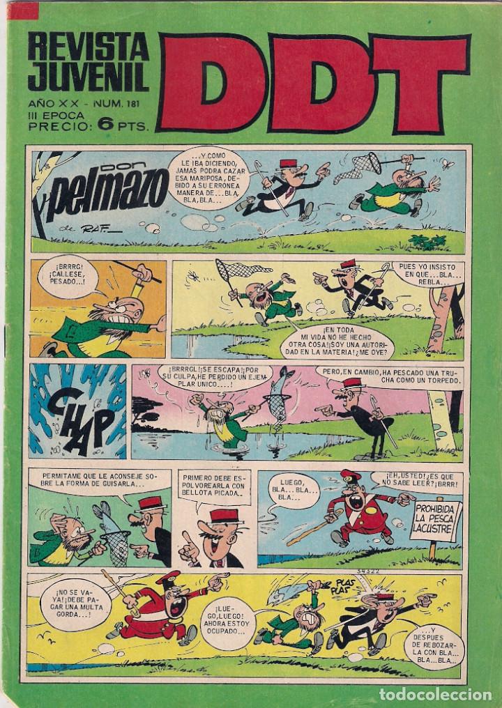 Tebeos: DDT 3&ordf; &eacute;poca. n&ordm; 181 - Foto 1