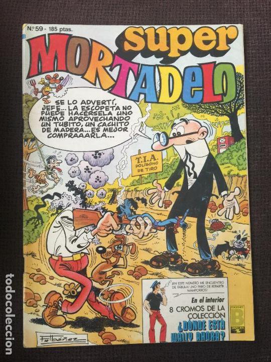 Tebeos: SUPER MORTADELO N&ordm; 59. - Foto 1