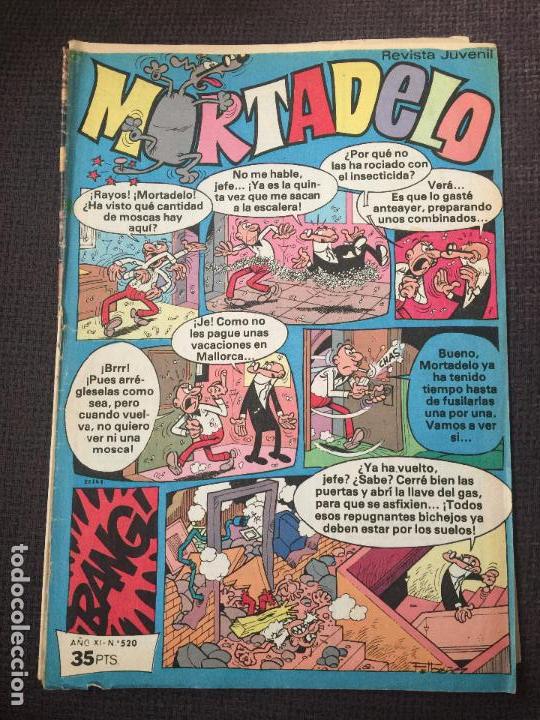 Tebeos: MORTADELO A&Ntilde;O XI - N&ordm; 520. - Foto 1