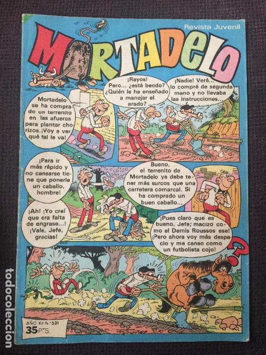 Tebeos: MORTADELO A&Ntilde;O XII - N&ordm; 531 - Foto 1