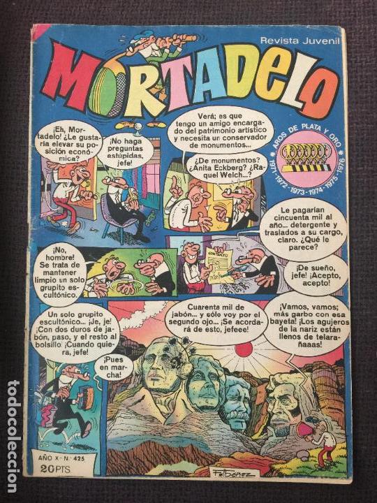 Tebeos: MORTADELO A&Ntilde;O X - N&ordm; 425 - Foto 1