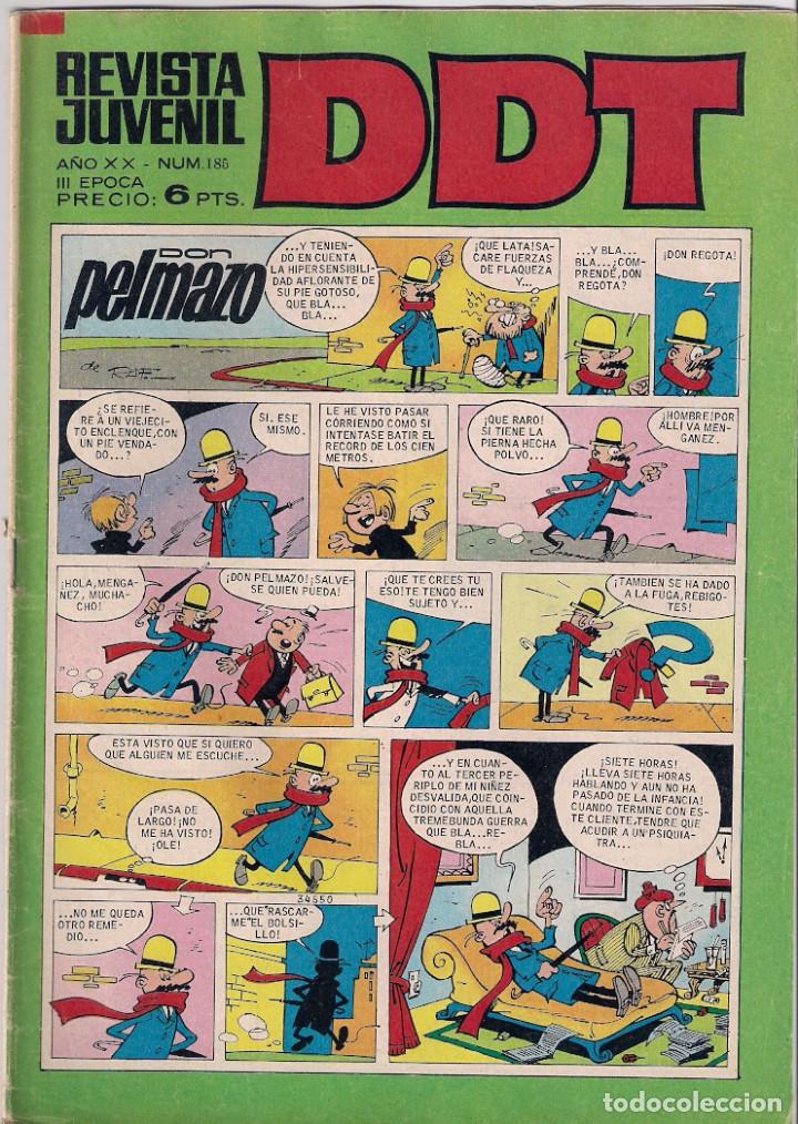 Tebeos: DDT 3&ordf; &eacute;poca. n&ordm; 185 - Foto 1