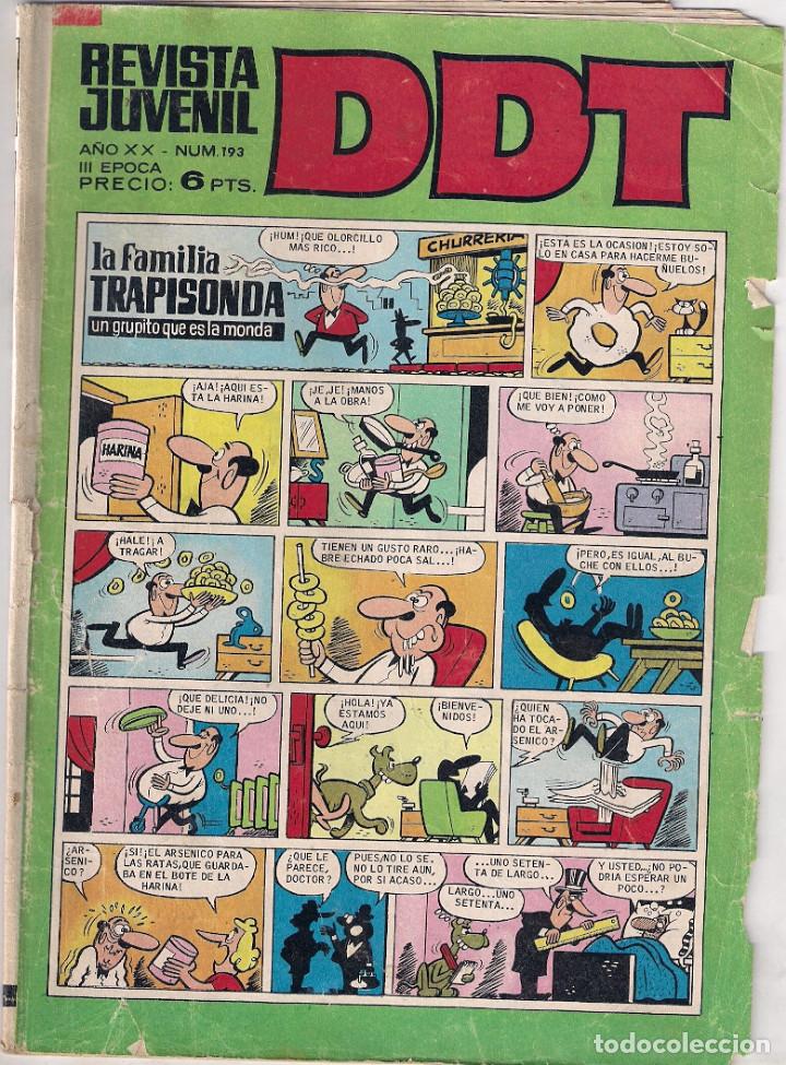 Tebeos: DDT 3&ordf; &eacute;poca. n&ordm; 193 - Foto 1