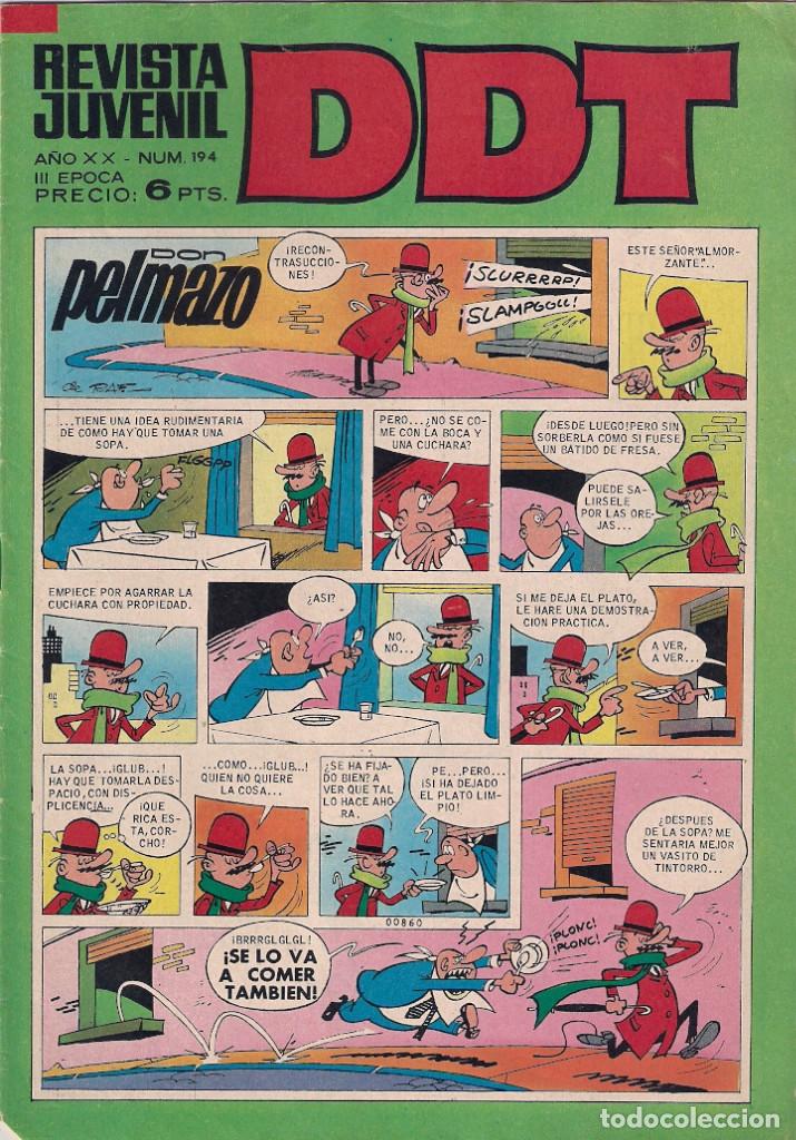 Tebeos: DDT 3&ordf; &eacute;poca. n&ordm; 194 - Foto 1