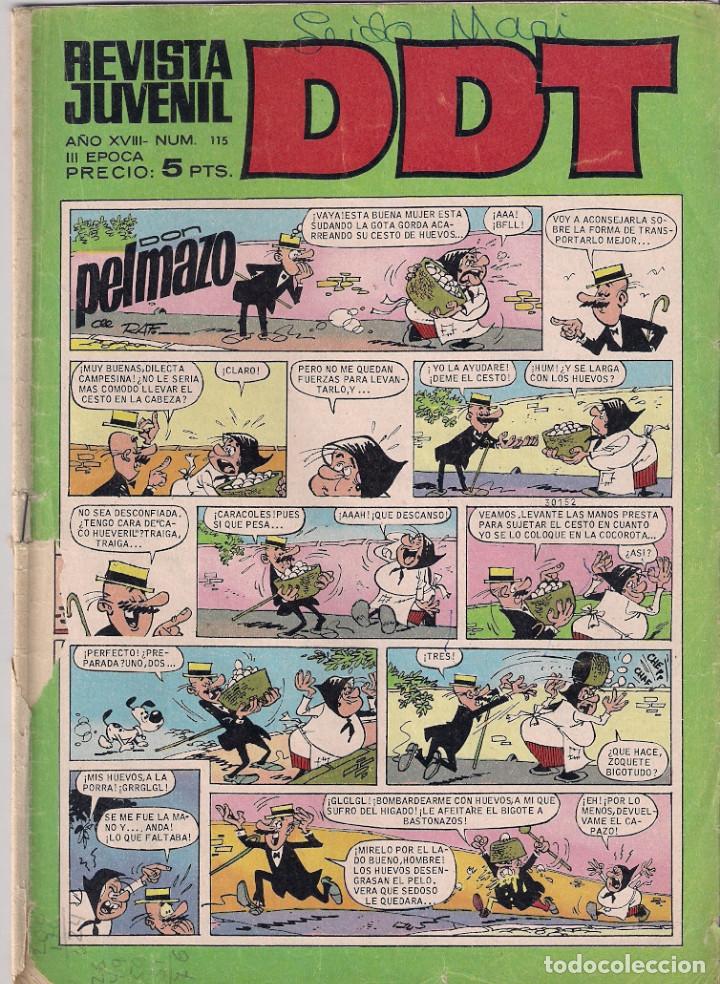 Tebeos: DDT 3&ordf; &eacute;poca. n&ordm; 115 - Foto 1