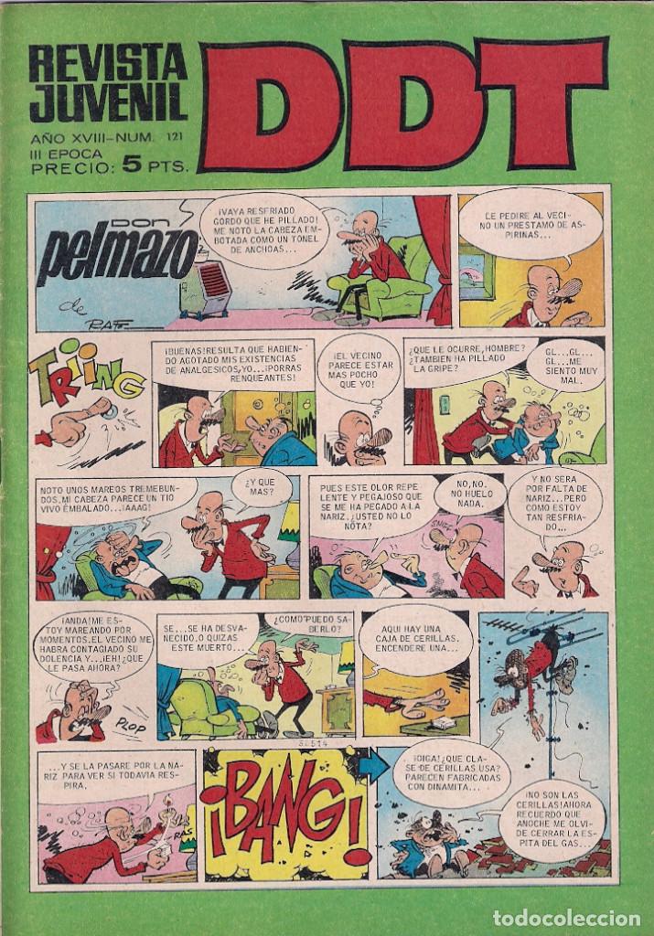 Tebeos: DDT 3&ordf; &eacute;poca. n&ordm; 121 - Foto 1