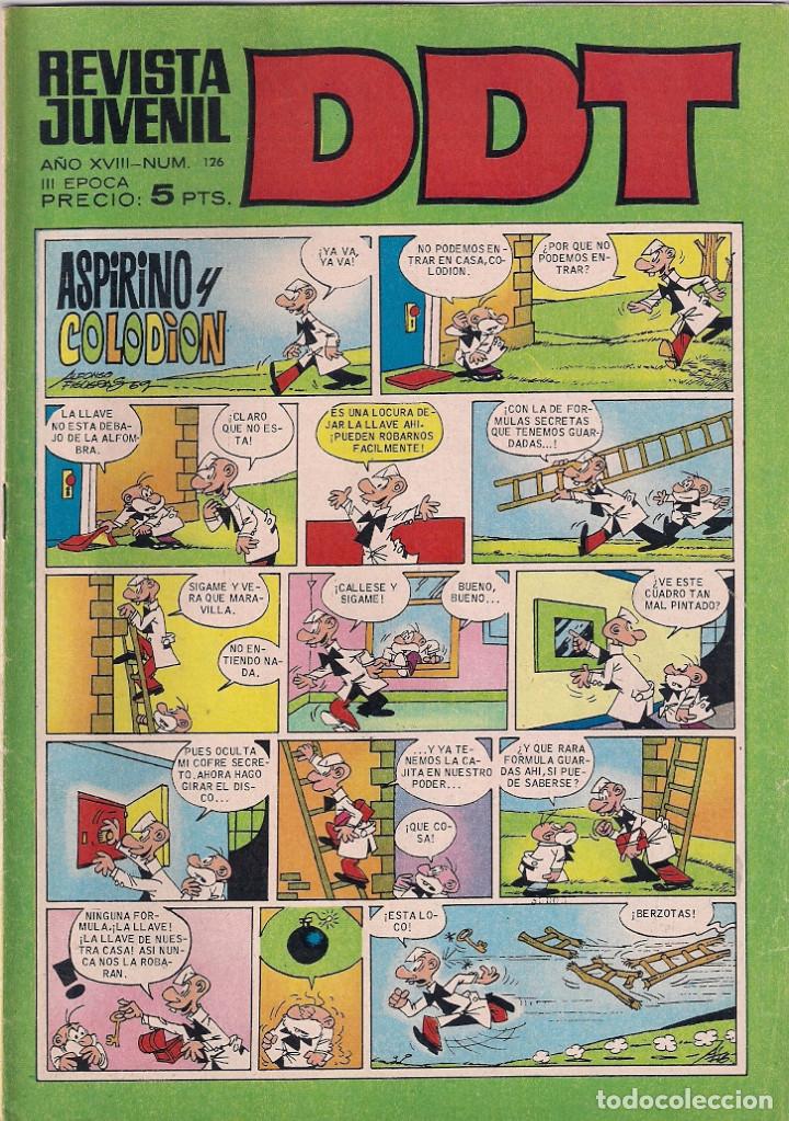 Tebeos: DDT 3&ordf; &eacute;poca. n&ordm; 126 - Foto 1