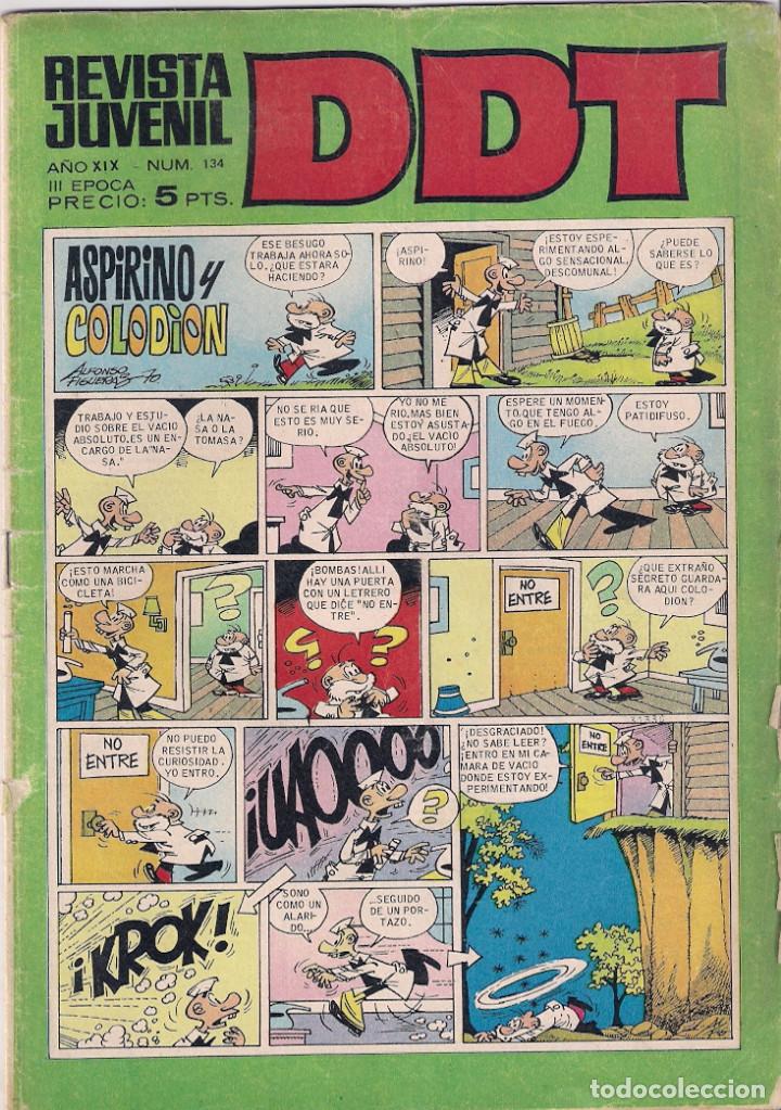 Tebeos: DDT 3&ordf; &eacute;poca. n&ordm; 134 - Foto 1