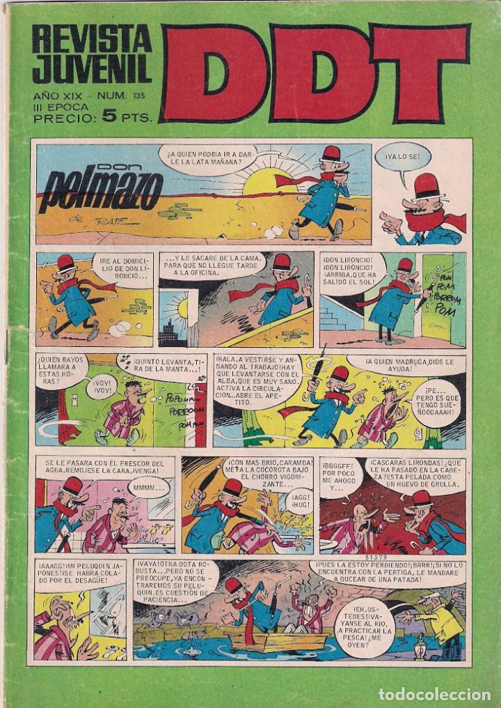 Tebeos: DDT 3&ordf; &eacute;poca. n&ordm; 135 - Foto 1
