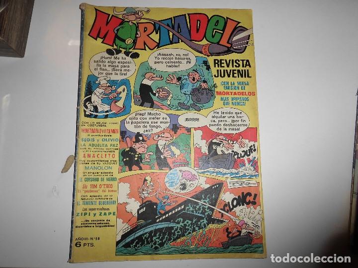Tebeos: MORTADELO N&ordm; 58 - Foto 1