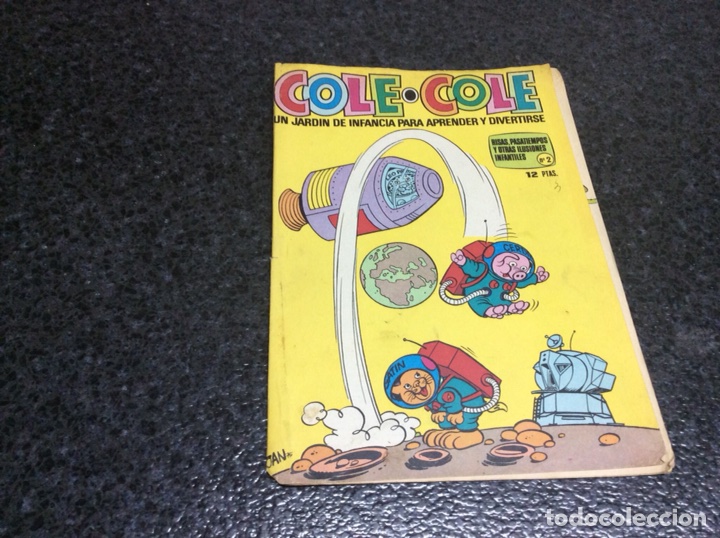 Comics: COLE-COLE N&ordm; 2 UN JARDIN DE INFANCIA PARA APRENDER Y DIVERTIRSE -ED. BRUGUERA