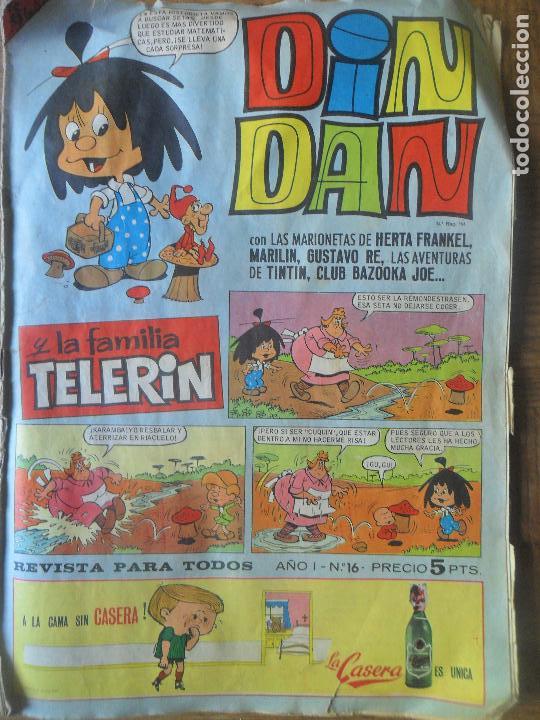 Tebeos: DIN DAN 1&ordf; EPOCA N&ordm; 16 - - Foto 1
