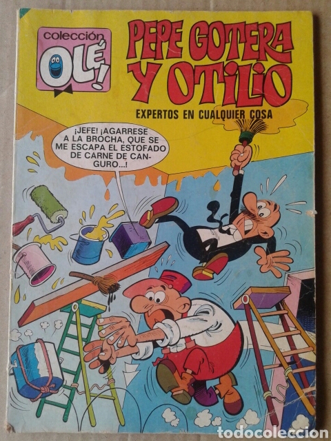 COLECCIÓN OLÉ! N°78: PEPE GOTERA Y OTILIO: EXPERTOS EN CUALQUIER COSA, DE F. IBÁÑEZ (BRUGUERA, 1980) (Tebeos y Comics - Bruguera - Ole)