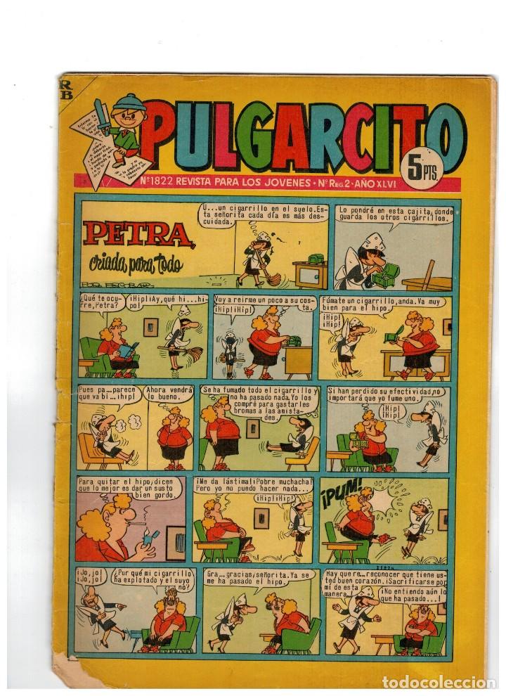 Tebeos: PULGARCITO N&ordm; 1822 - Foto 1