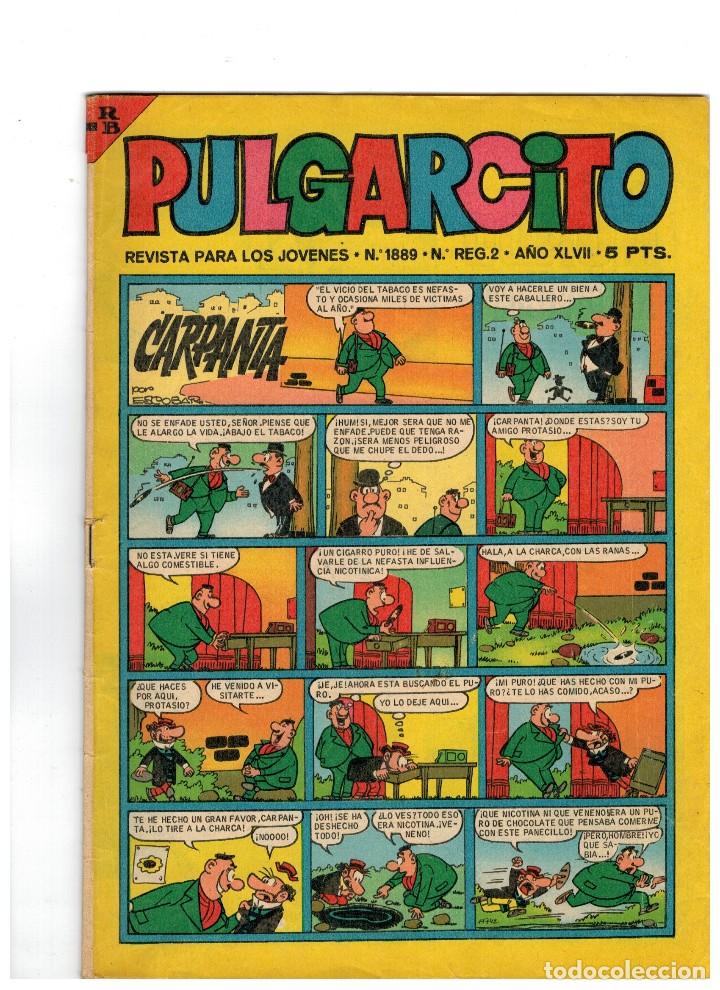Tebeos: PULGARCITO N&ordm; 1889 - Foto 1