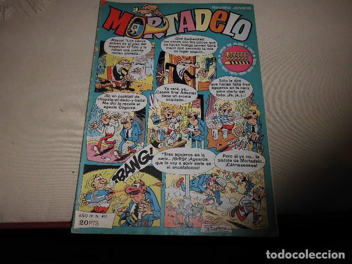 Tebeos: MORTADELO N&ordm; 411 - Foto 1
