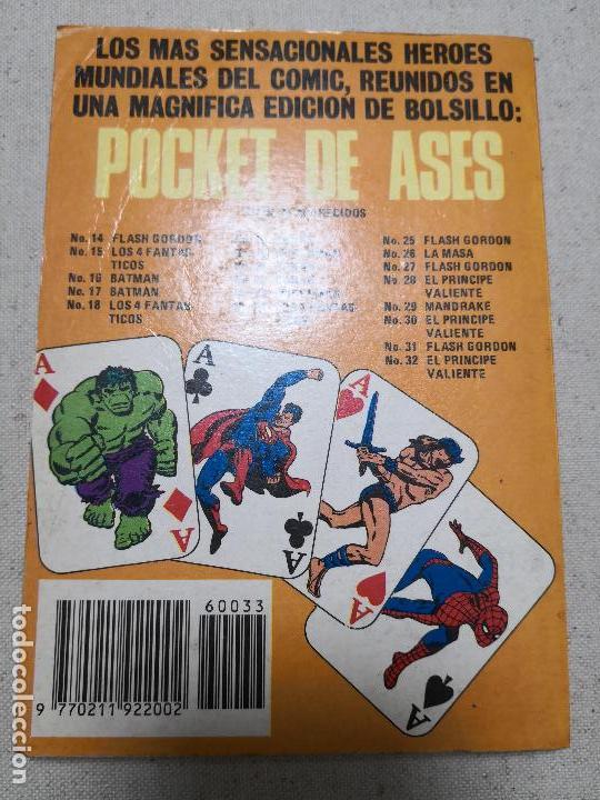 Tebeos: POCKET DE ASES MANDRAKE EL MAGO N&ordm; 33 - Foto 2