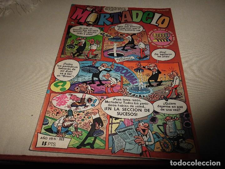 Tebeos: MORTADELO N&ordm; 322 - Foto 1