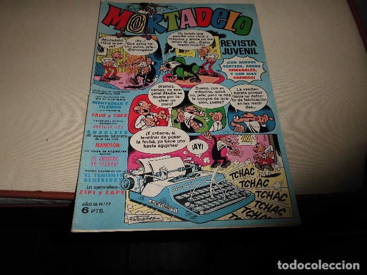 Tebeos: MORTADELO N&ordm; 77 - Foto 1