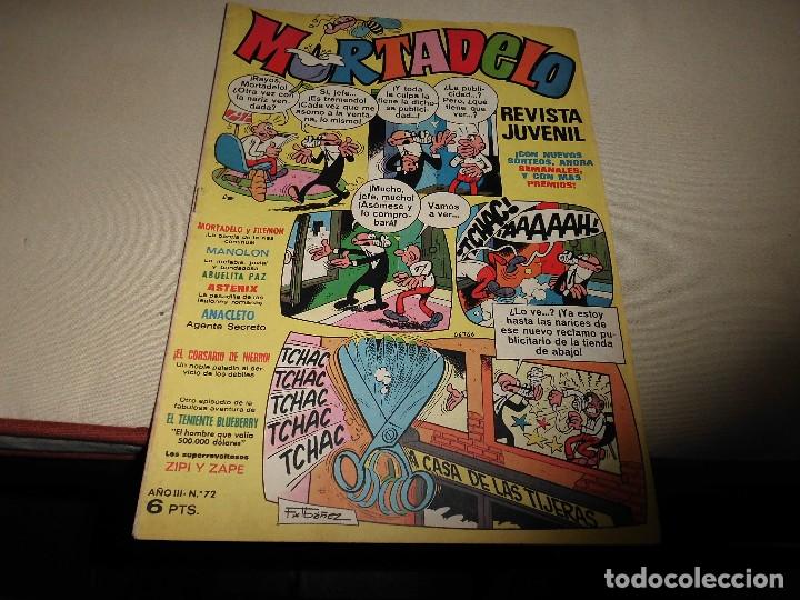 Tebeos: MORTADELO N&ordm; 72 - Foto 1