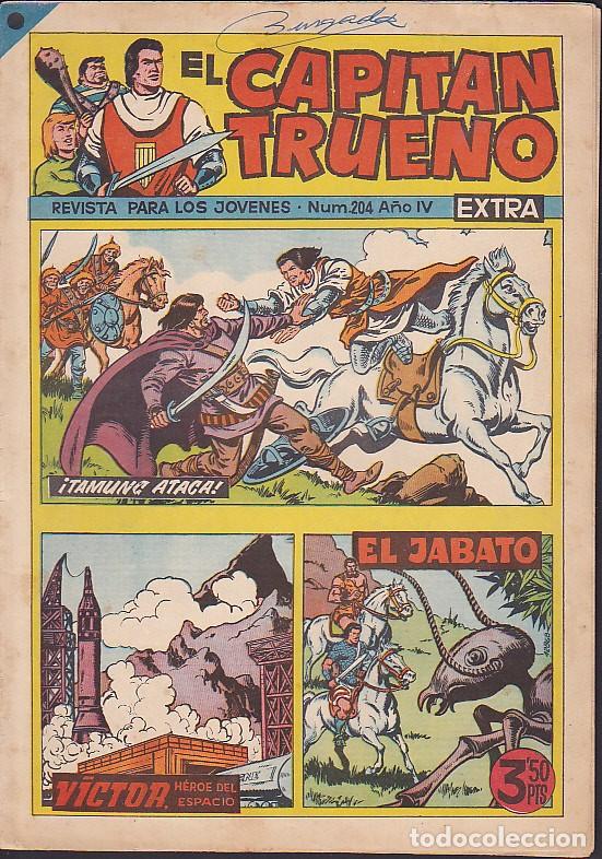 Tebeos: COMIC COLECCION EL CAPITAN TRUENO EXTRA N&ordm; 204 - Foto 1