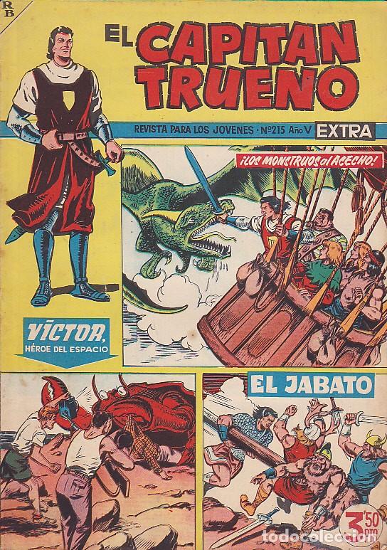 Tebeos: COMIC COLECCION EL CAPITAN TRUENO EXTRA N&ordm; 215 - Foto 1
