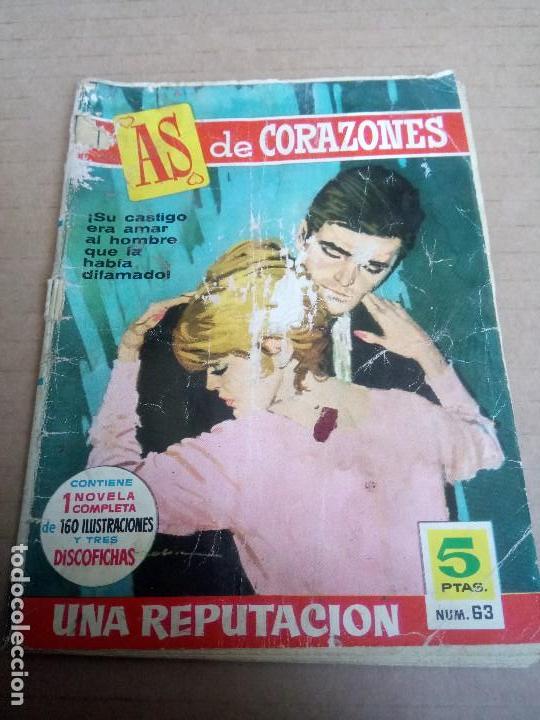 Tebeos: AS DE CORAZONES. TEBEO DE 1962 - Foto 1