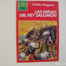 Tebeos: H. RIDER HAGGARD. LAS MINAS DEL REY SALOMON Nº 156 - 3ª EDICION - JOYAS LITERARIAS JUVENILES