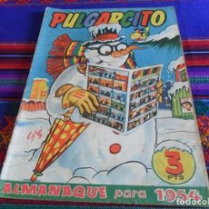 Tebeos: PULGARCITO ALMANAQUE 1954. BRUGUERA 3 PTS. BUEN ESTADO.. Lote 121643879