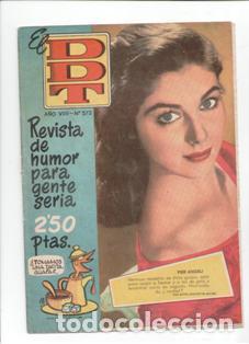 Tebeos: El DDT, n&ordm; 372. 30 de junio de 1958 - Foto 1