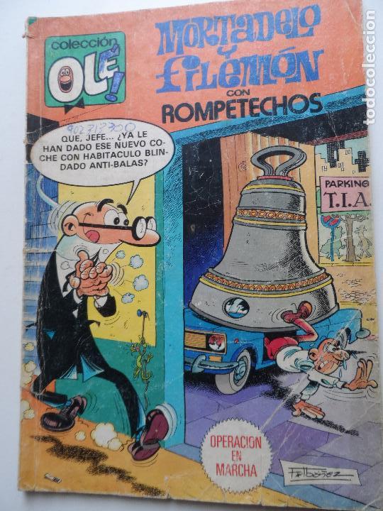 Tebeos: MORTADELO Y FILEMON CON ROMPETECHOS. - Foto 1