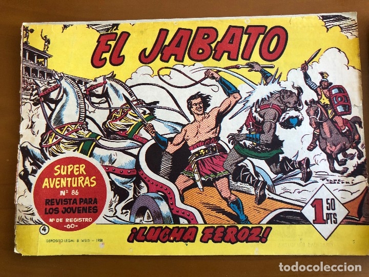 Tebeos: EL JABATO N&ordm; 4 - Foto 1