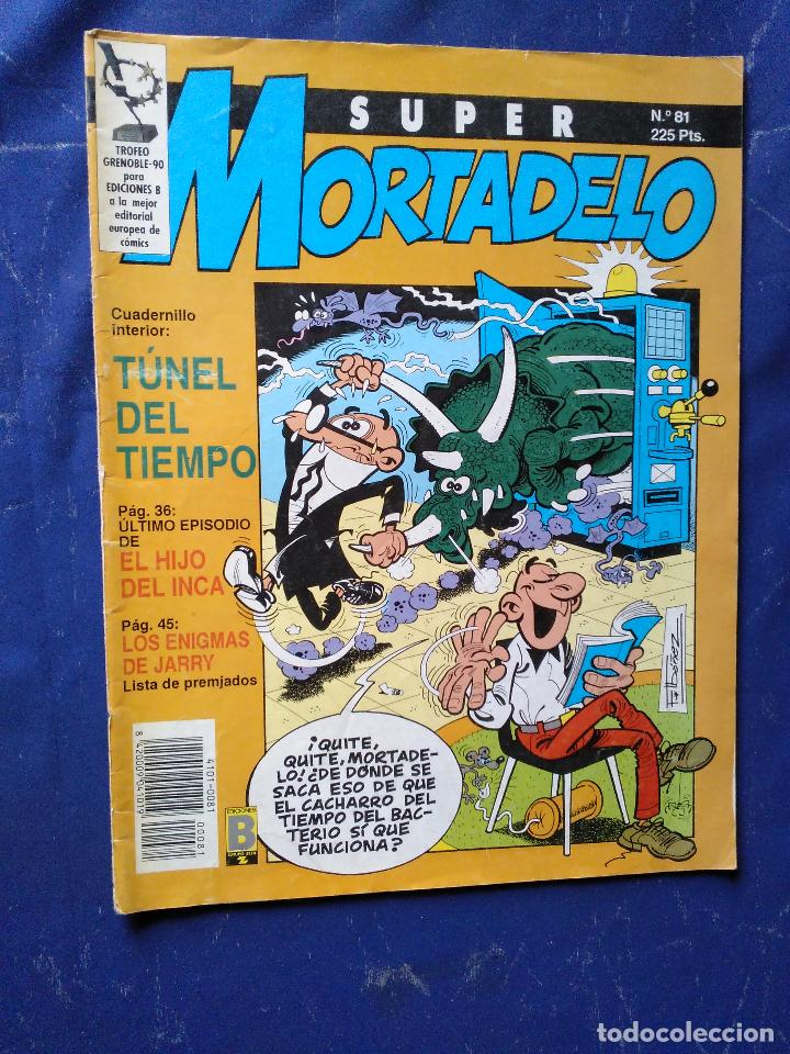 Tebeos: SUPER MORTADELO N&ordm; 81 ** 1987 ** EDICIONES B ** - Foto 1