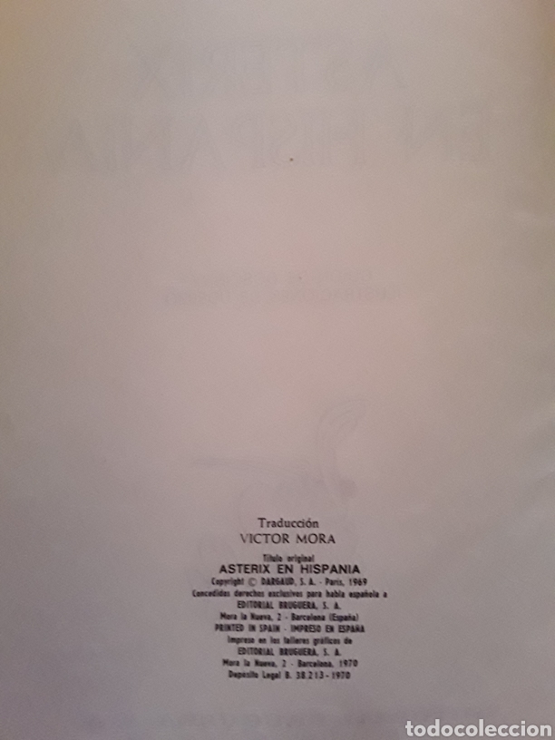 Tebeos: Asterix en Hispania primera edici&oacute;n - Foto 2