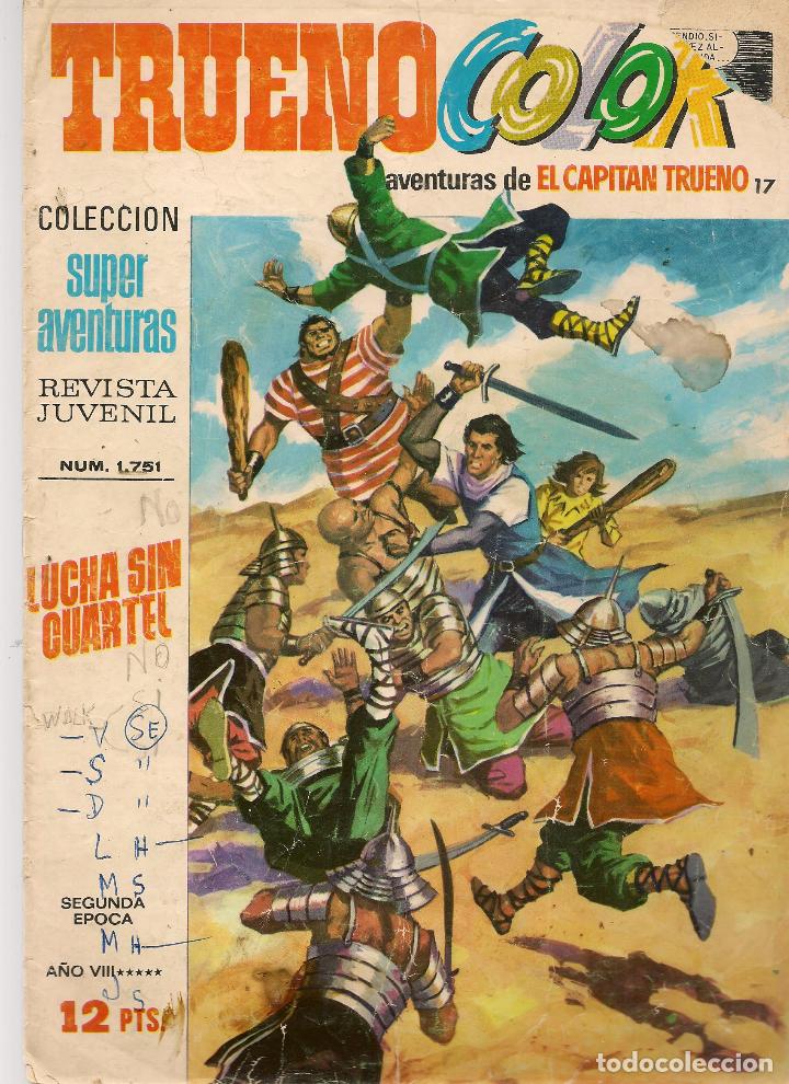 BDs: TRUENO COLOR. N&ordm; 17. SEGUNDA &Eacute;POCA. LUCHA SIN CUARTE.  BRUGUERA (ST/A13)