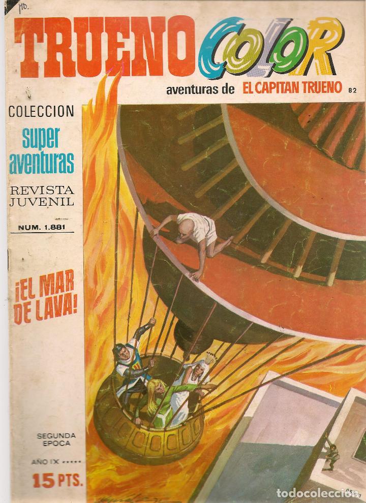 Tebeos: TRUENO COLOR. N&ordm; 82. SEGUNDA &Eacute;POCA. EL MAR DE LAVA. BRUGUERA (ST/A13)