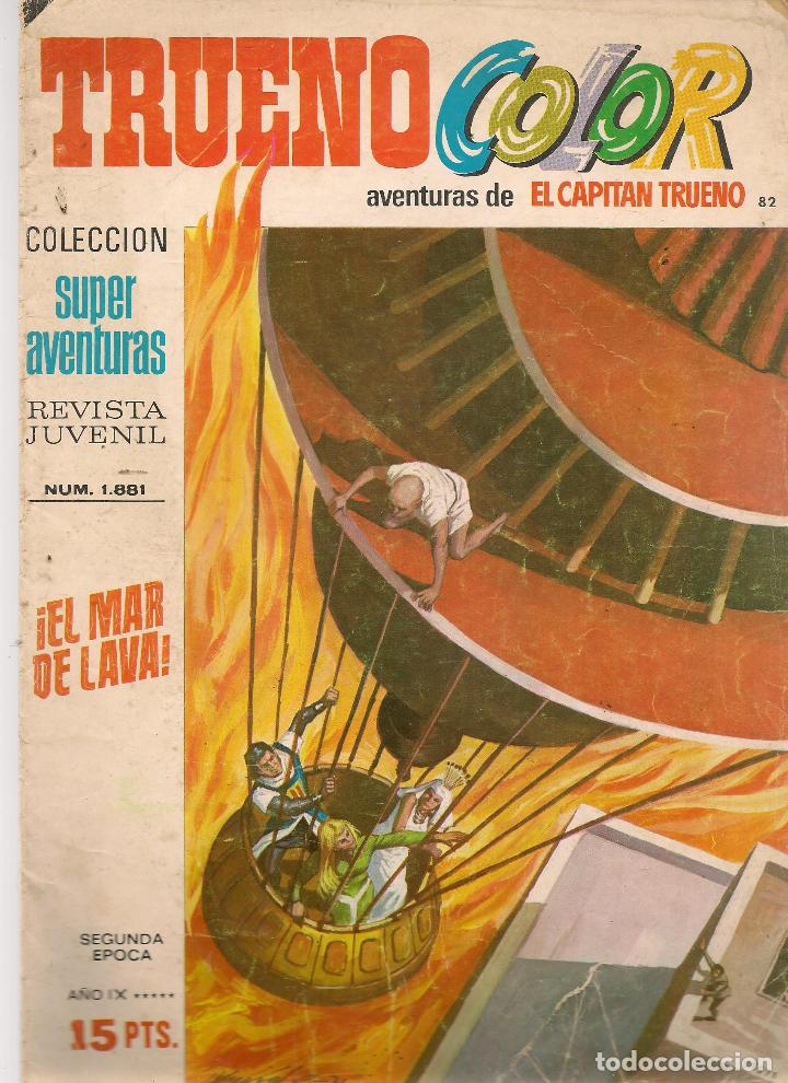 Tebeos: TRUENO COLOR. N&ordm; 82. SEGUNDA &Eacute;POCA. EL MAR DE LAVA. BRUGUERA (ST/A13)