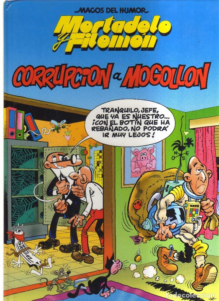 Tebeos: MORTADELO Y FILEMON CORRUPCION A MOGOLLON - Foto 1