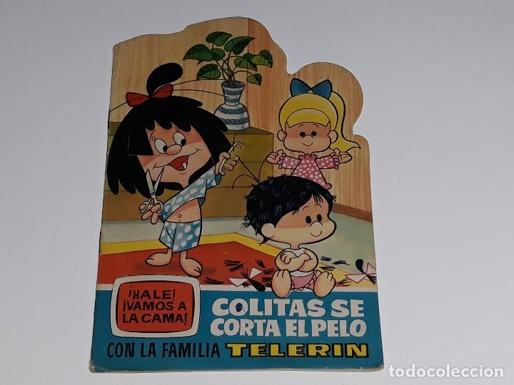 Tebeos: CUENTO TROQUELADO N&ordm; 15 VAMOS A LA CAMA LA FAMILIA TELERIN - COLITAS SE CORTA EL PELO - ED. BRUGUERA