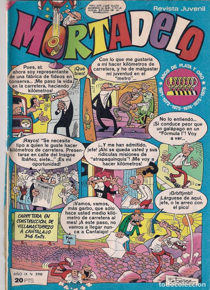 Tebeos: Mortadelo semanal n&ordm; 390 - Foto 1