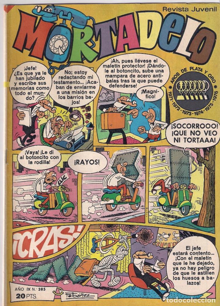 Tebeos: Mortadelo semanal n&ordm; 385 - Foto 1