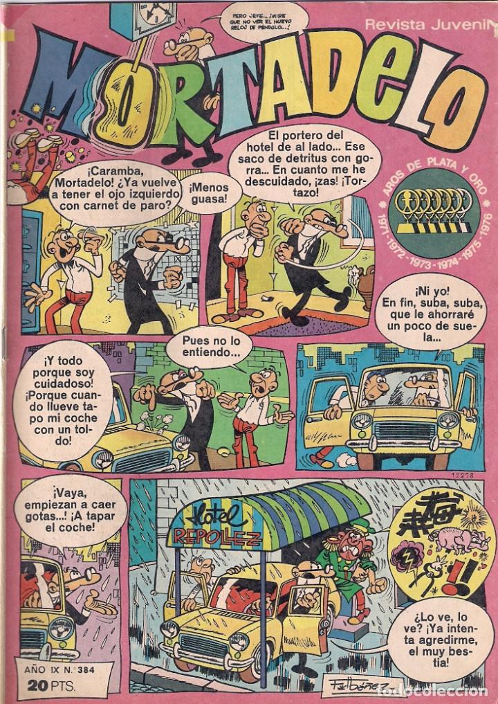 Tebeos: Mortadelo semanal n&ordm; 384 - Foto 1